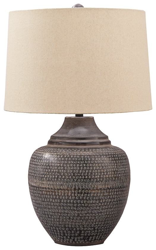 Ashley Express - Olinger Metal Table Lamp (1/CN) at Towne & Country Furniture (AL) furniture, home furniture, home decor, sofa, bedding