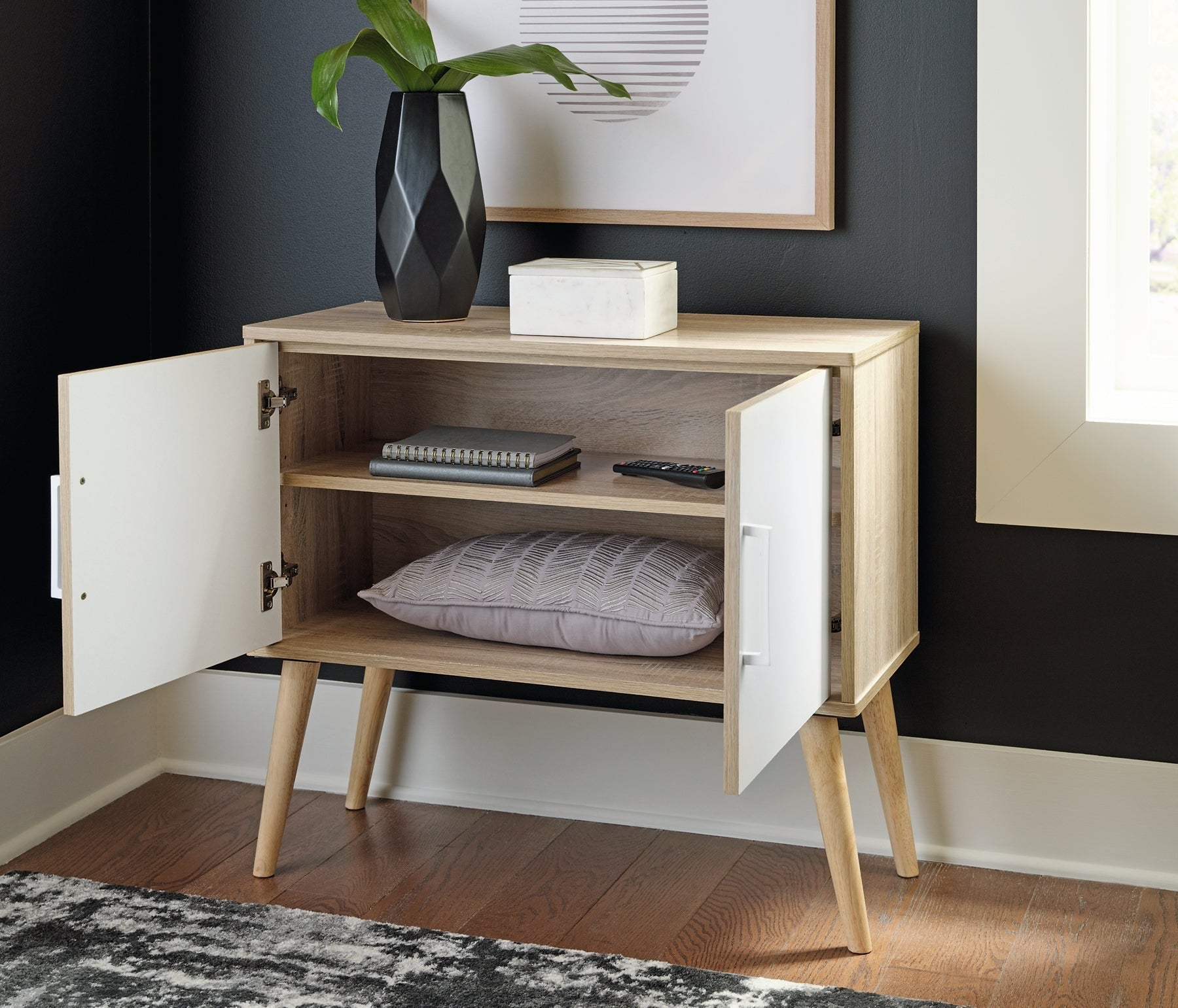 Ashley Express - Orinfield Accent Cabinet at Towne & Country Furniture (AL) furniture, home furniture, home decor, sofa, bedding