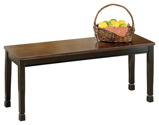 Ashley Express - Owingsville Large Dining Room Bench at Towne & Country Furniture (AL) furniture, home furniture, home decor, sofa, bedding