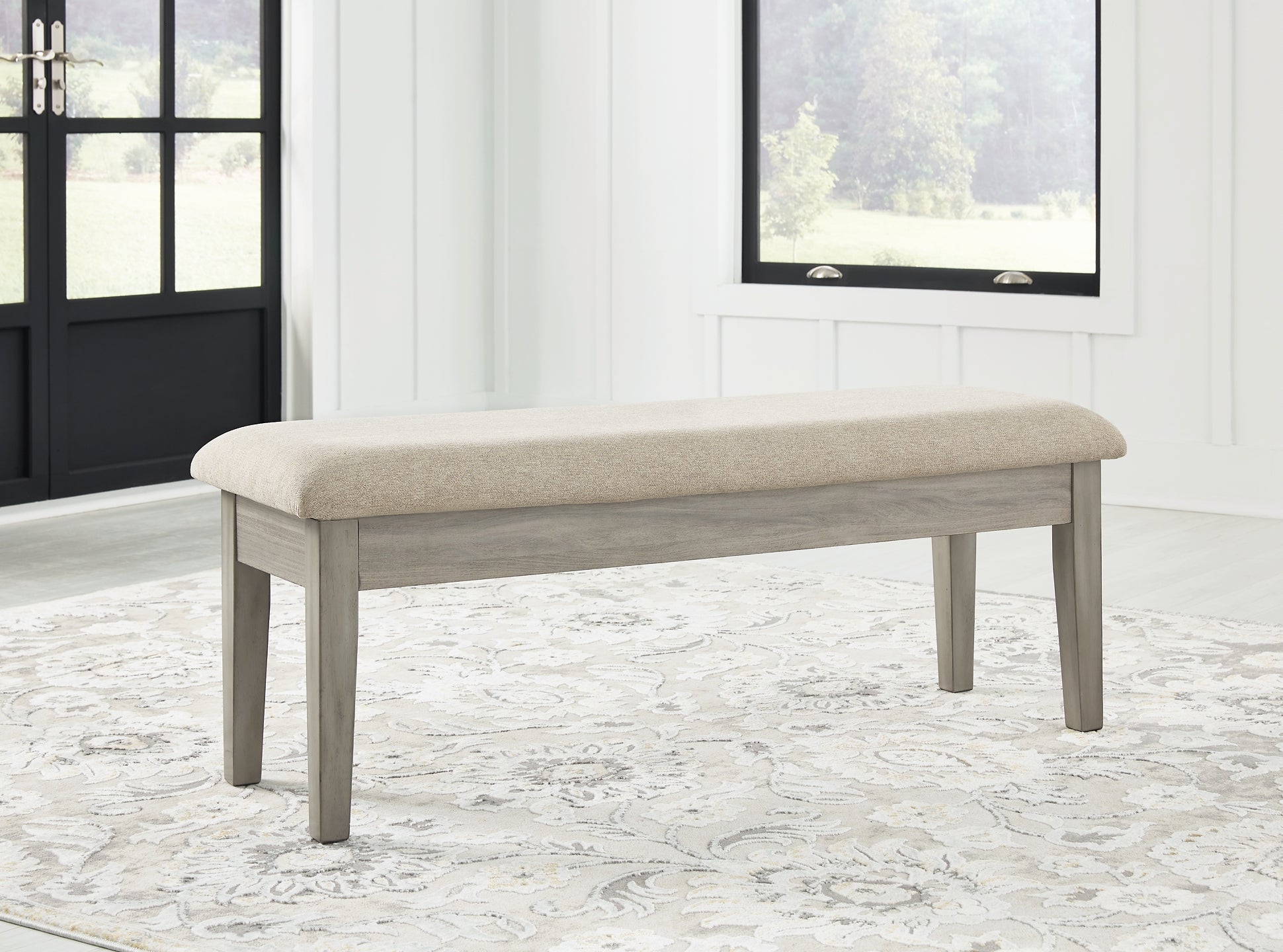 Ashley Express - Parellen Upholstered Storage Bench at Towne & Country Furniture (AL) furniture, home furniture, home decor, sofa, bedding