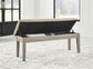Ashley Express - Parellen Upholstered Storage Bench at Towne & Country Furniture (AL) furniture, home furniture, home decor, sofa, bedding