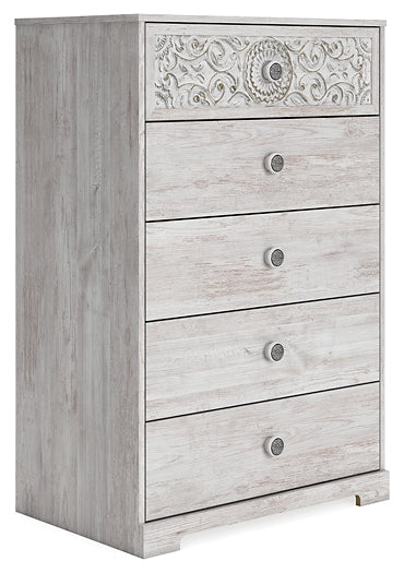 Ashley Express - Paxberry Five Drawer Chest at Towne & Country Furniture (AL) furniture, home furniture, home decor, sofa, bedding