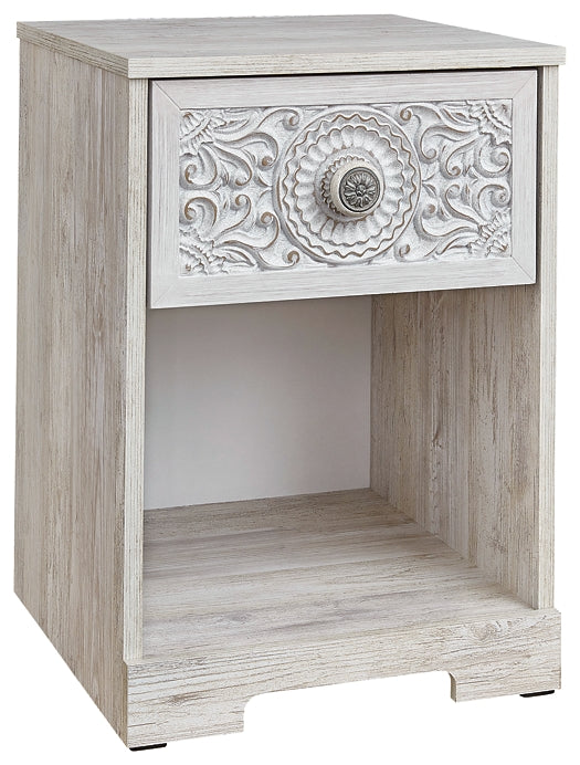 Ashley Express - Paxberry One Drawer Night Stand at Towne & Country Furniture (AL) furniture, home furniture, home decor, sofa, bedding