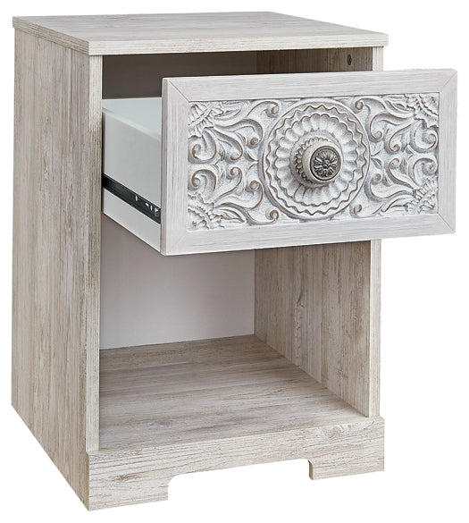 Ashley Express - Paxberry One Drawer Night Stand at Towne & Country Furniture (AL) furniture, home furniture, home decor, sofa, bedding