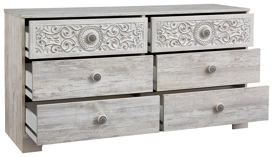 Ashley Express - Paxberry Six Drawer Dresser at Towne & Country Furniture (AL) furniture, home furniture, home decor, sofa, bedding