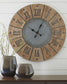 Ashley Express - Payson Wall Clock at Towne & Country Furniture (AL) furniture, home furniture, home decor, sofa, bedding
