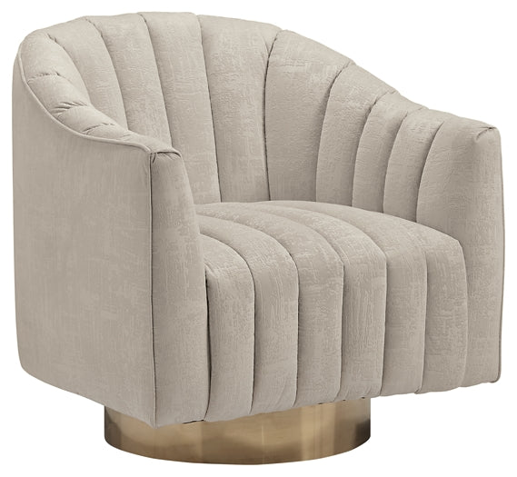 Ashley Express - Penzlin Swivel Accent Chair at Towne & Country Furniture (AL) furniture, home furniture, home decor, sofa, bedding