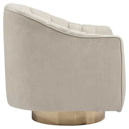 Ashley Express - Penzlin Swivel Accent Chair at Towne & Country Furniture (AL) furniture, home furniture, home decor, sofa, bedding