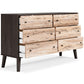 Ashley Express - Piperton Six Drawer Dresser at Towne & Country Furniture (AL) furniture, home furniture, home decor, sofa, bedding