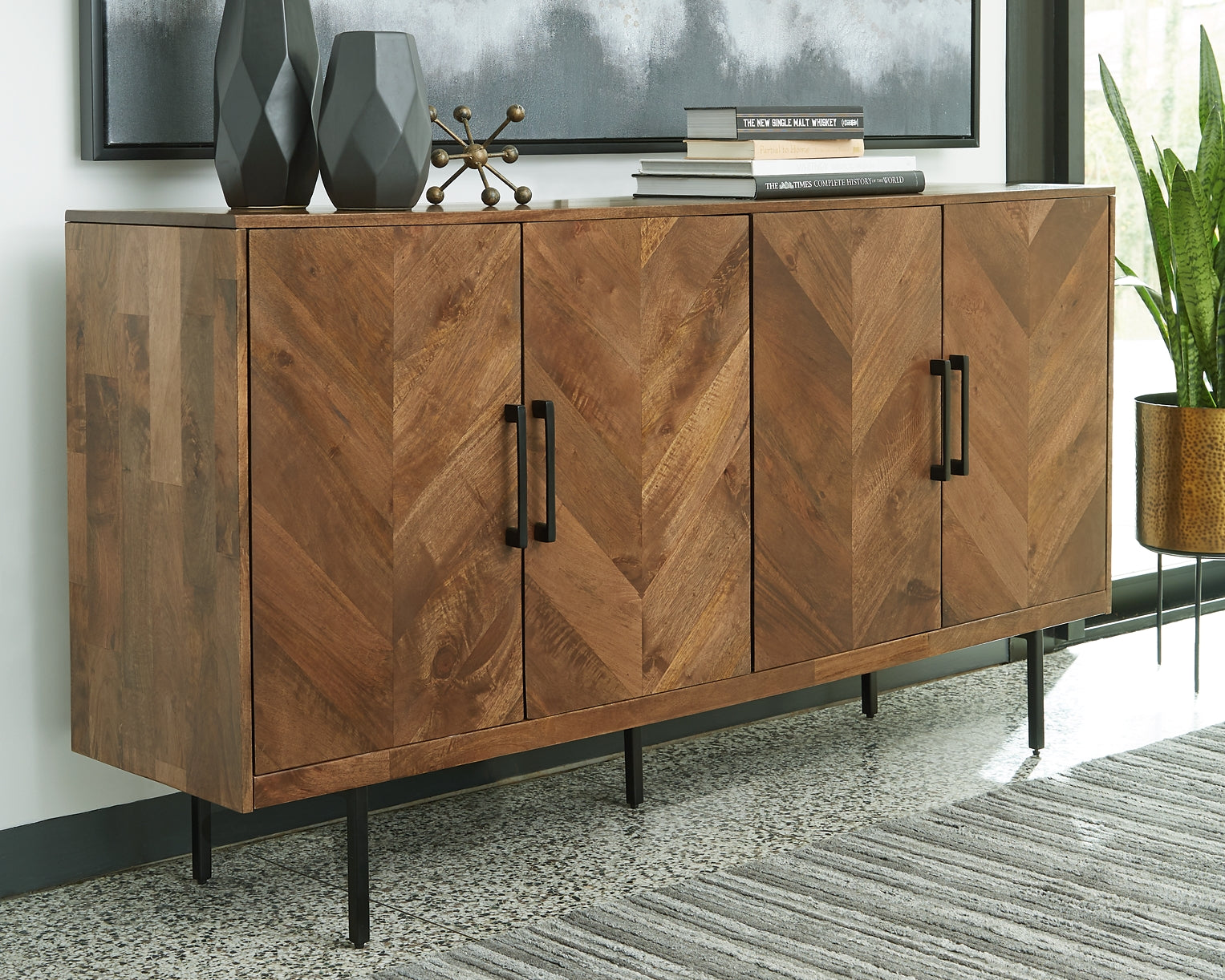 Ashley Express - Prattville Accent Cabinet at Towne & Country Furniture (AL) furniture, home furniture, home decor, sofa, bedding