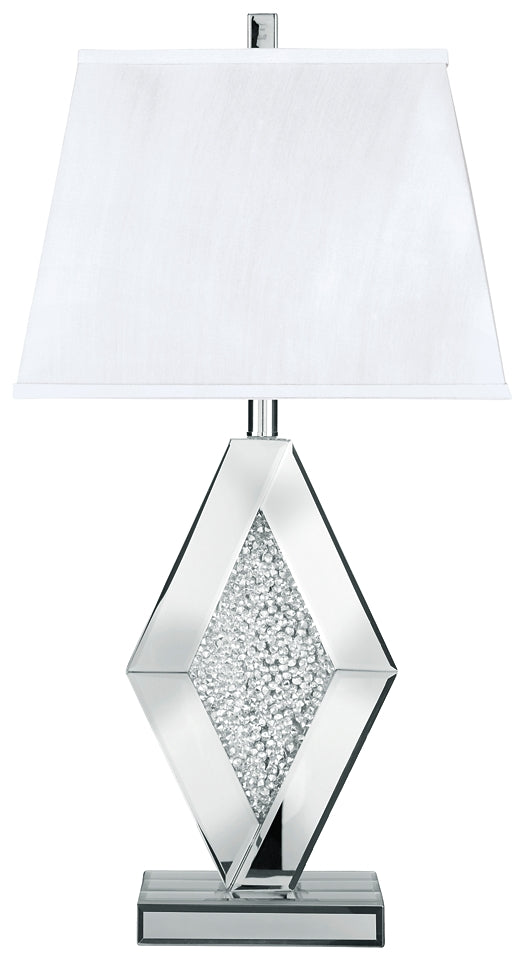 Ashley Express - Prunella Mirror Table Lamp (1/CN) at Towne & Country Furniture (AL) furniture, home furniture, home decor, sofa, bedding
