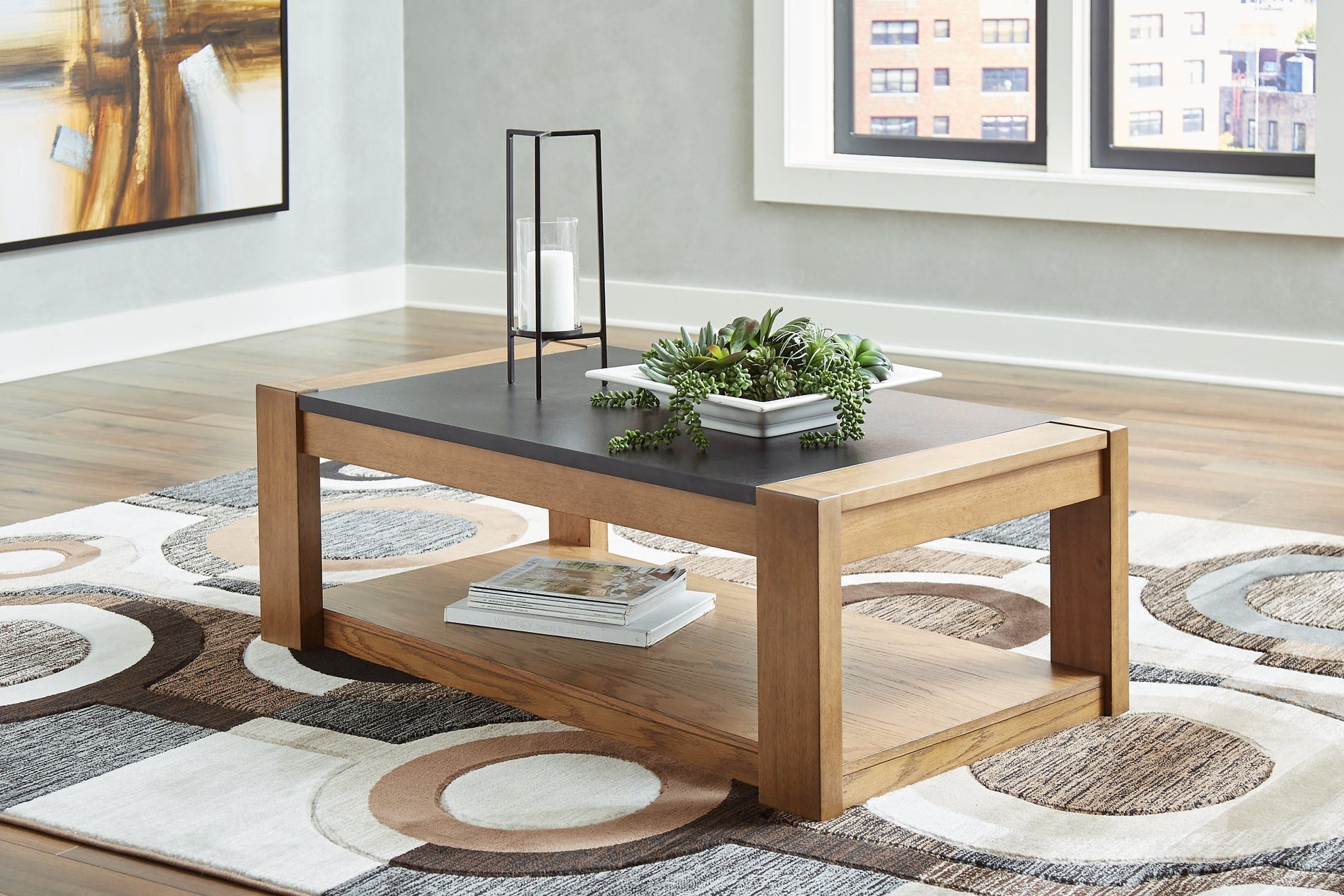Ashley Express - Quentina Coffee Table with 2 End Tables at Towne & Country Furniture (AL) furniture, home furniture, home decor, sofa, bedding