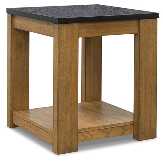 Ashley Express - Quentina Rectangular End Table at Towne & Country Furniture (AL) furniture, home furniture, home decor, sofa, bedding