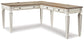 Ashley Express - Realyn 2-Piece Home Office Desk at Towne & Country Furniture (AL) furniture, home furniture, home decor, sofa, bedding