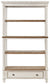 Ashley Express - Realyn Bookcase at Towne & Country Furniture (AL) furniture, home furniture, home decor, sofa, bedding
