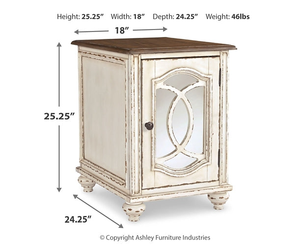 Ashley Express - Realyn Chair Side End Table at Towne & Country Furniture (AL) furniture, home furniture, home decor, sofa, bedding