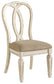Ashley Express - Realyn Dining UPH Side Chair (2/CN) at Towne & Country Furniture (AL) furniture, home furniture, home decor, sofa, bedding