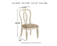 Ashley Express - Realyn Dining UPH Side Chair (2/CN) at Towne & Country Furniture (AL) furniture, home furniture, home decor, sofa, bedding