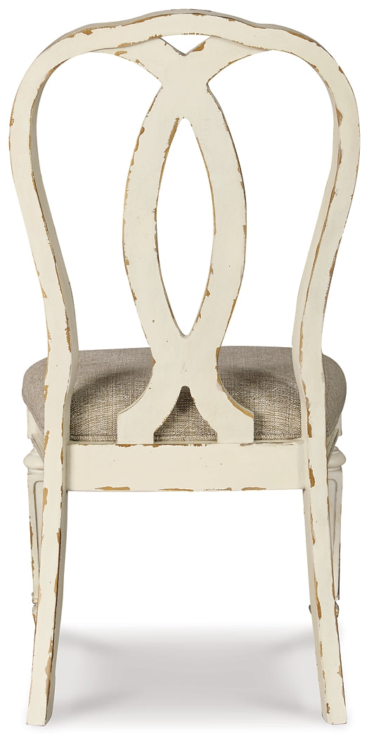 Ashley Express - Realyn Dining UPH Side Chair (2/CN) at Towne & Country Furniture (AL) furniture, home furniture, home decor, sofa, bedding