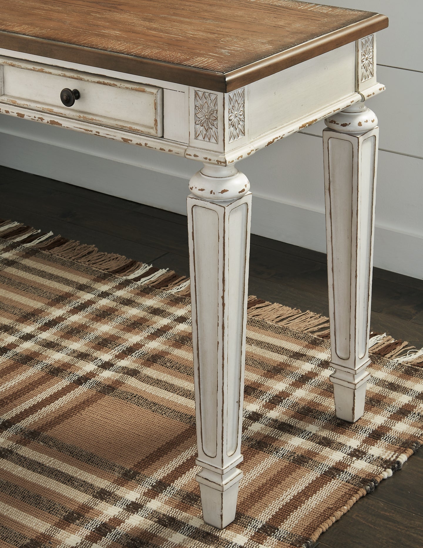 Ashley Express - Realyn Home Office Desk at Towne & Country Furniture (AL) furniture, home furniture, home decor, sofa, bedding