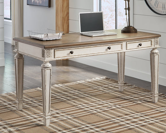 Ashley Express - Realyn Home Office Desk at Towne & Country Furniture (AL) furniture, home furniture, home decor, sofa, bedding