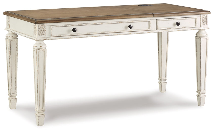 Ashley Express - Realyn Home Office Lift Top Desk at Towne & Country Furniture (AL) furniture, home furniture, home decor, sofa, bedding