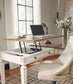 Ashley Express - Realyn Home Office Lift Top Desk at Towne & Country Furniture (AL) furniture, home furniture, home decor, sofa, bedding