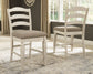 Ashley Express - Realyn Upholstered Barstool (2/CN) at Towne & Country Furniture (AL) furniture, home furniture, home decor, sofa, bedding
