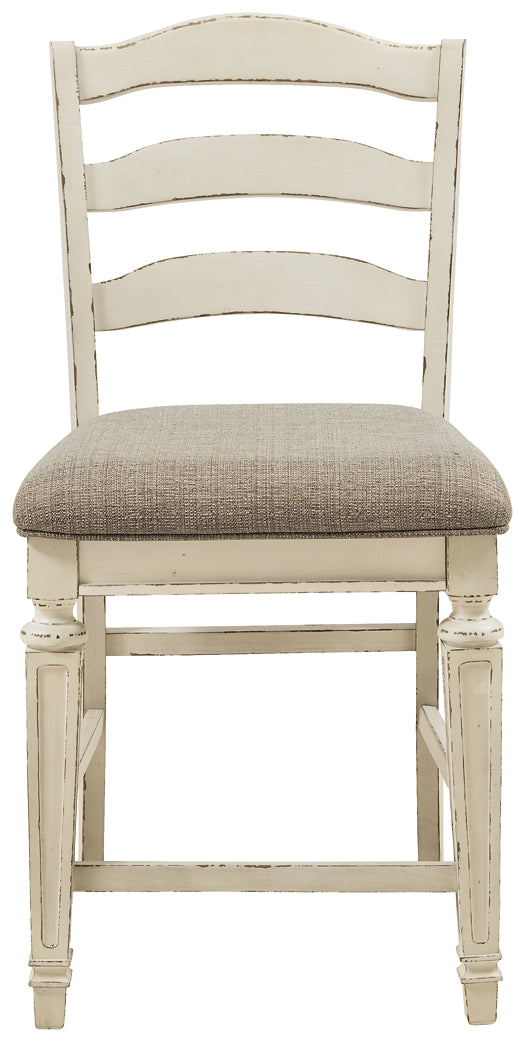 Ashley Express - Realyn Upholstered Barstool (2/CN) at Towne & Country Furniture (AL) furniture, home furniture, home decor, sofa, bedding