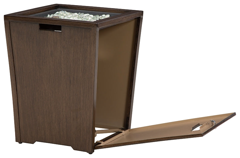 Ashley Express - Rodeway South Fire Pit at Towne & Country Furniture (AL) furniture, home furniture, home decor, sofa, bedding