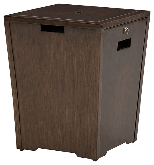 Ashley Express - Rodeway South Fire Pit at Towne & Country Furniture (AL) furniture, home furniture, home decor, sofa, bedding