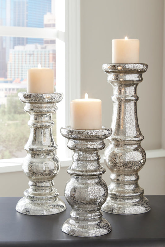 Ashley Express - Rosario Candle Holder Set (3/CN) at Towne & Country Furniture (AL) furniture, home furniture, home decor, sofa, bedding