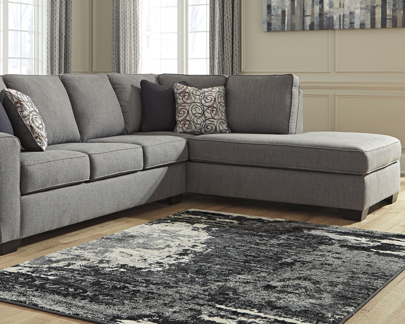 Ashley Express - Roskos Medium Rug at Towne & Country Furniture (AL) furniture, home furniture, home decor, sofa, bedding