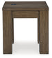Ashley Express - Rosswain Square End Table at Towne & Country Furniture (AL) furniture, home furniture, home decor, sofa, bedding