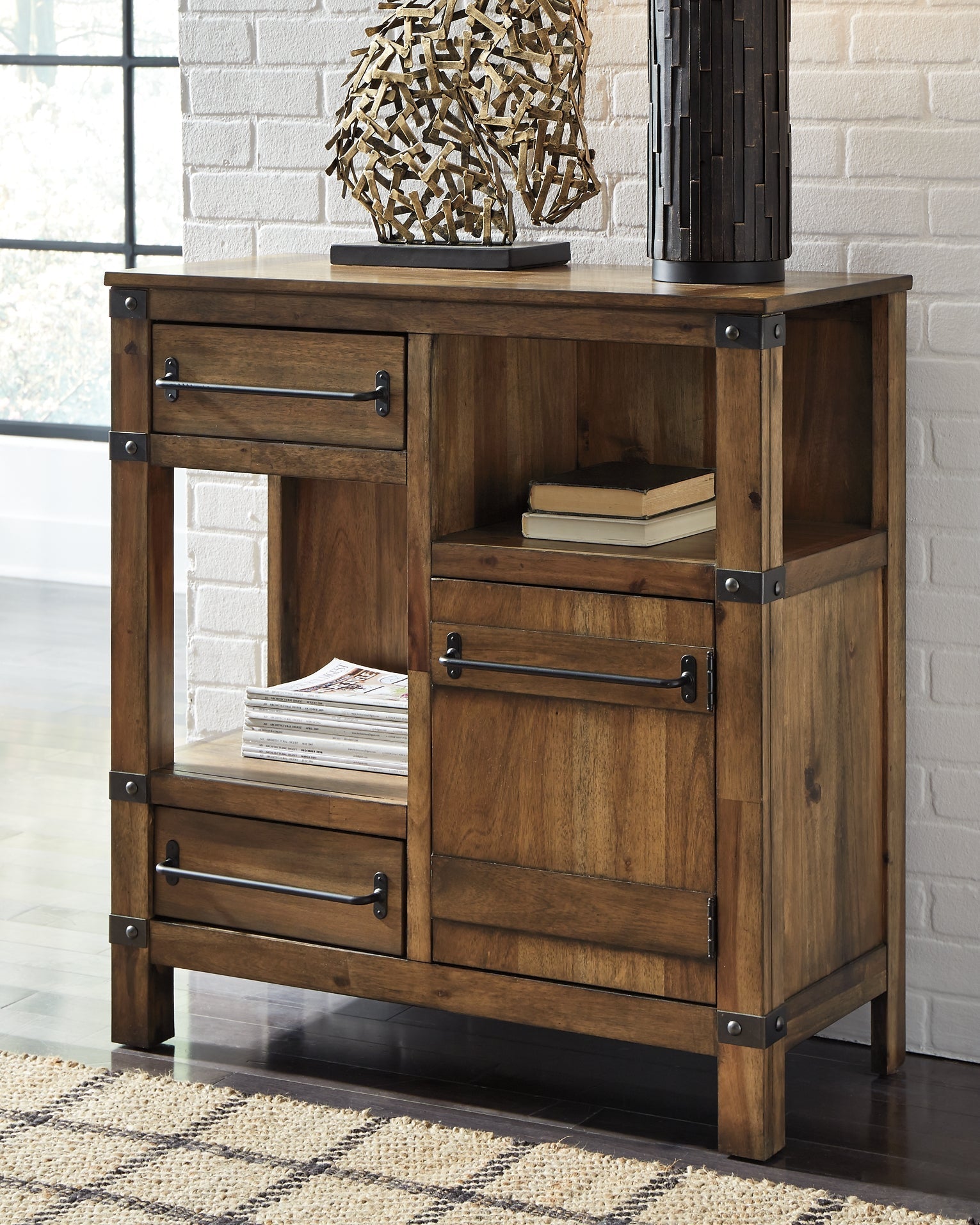 Ashley Express - Roybeck Accent Cabinet at Towne & Country Furniture (AL) furniture, home furniture, home decor, sofa, bedding