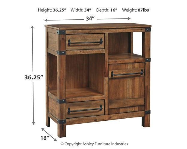 Ashley Express - Roybeck Accent Cabinet at Towne & Country Furniture (AL) furniture, home furniture, home decor, sofa, bedding