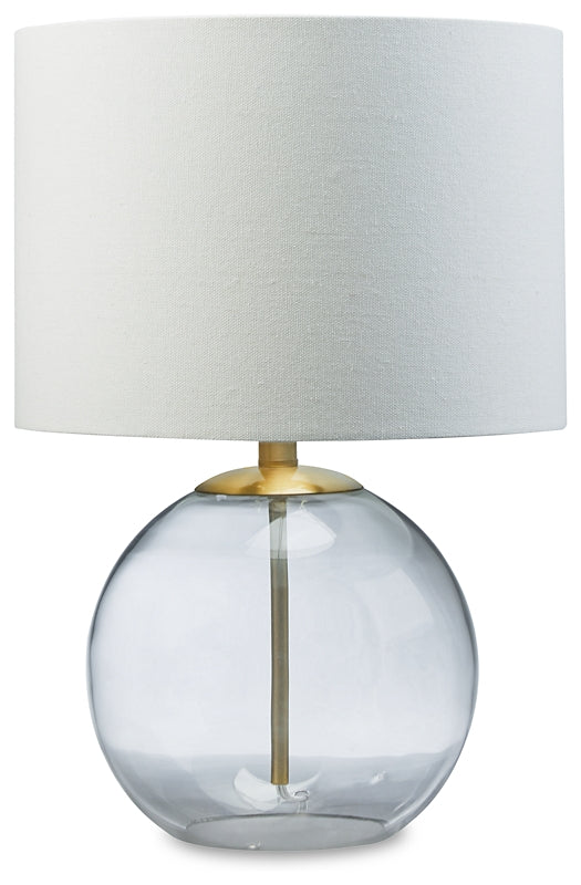 Ashley Express - Samder Glass Table Lamp (1/CN) at Towne & Country Furniture (AL) furniture, home furniture, home decor, sofa, bedding