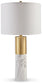 Ashley Express - Samney Metal Table Lamp (2/CN) at Towne & Country Furniture (AL) furniture, home furniture, home decor, sofa, bedding