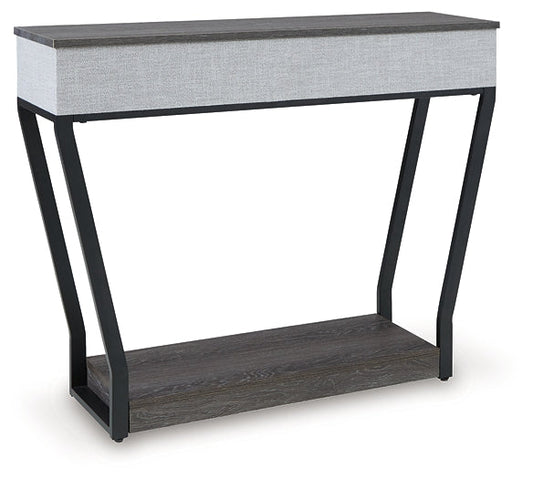 Ashley Express - Sethlen Console Sofa Table at Towne & Country Furniture (AL) furniture, home furniture, home decor, sofa, bedding