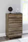 Ashley Express - Shallifer Five Drawer Chest at Towne & Country Furniture (AL) furniture, home furniture, home decor, sofa, bedding
