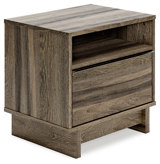 Ashley Express - Shallifer One Drawer Night Stand at Towne & Country Furniture (AL) furniture, home furniture, home decor, sofa, bedding