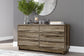 Ashley Express - Shallifer Six Drawer Dresser at Towne & Country Furniture (AL) furniture, home furniture, home decor, sofa, bedding