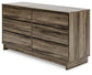 Ashley Express - Shallifer Six Drawer Dresser at Towne & Country Furniture (AL) furniture, home furniture, home decor, sofa, bedding