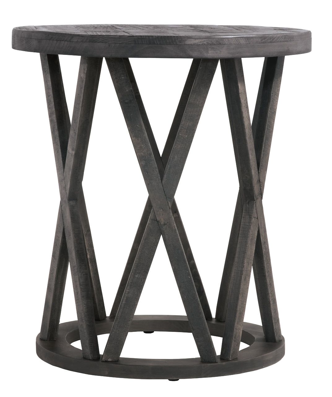 Ashley Express - Sharzane Round End Table at Towne & Country Furniture (AL) furniture, home furniture, home decor, sofa, bedding