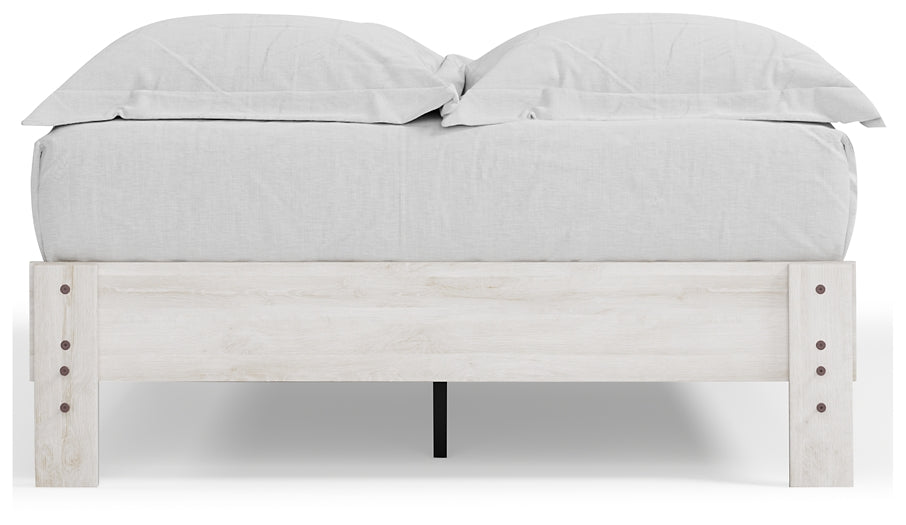 Ashley Express - Shawburn  Platform Bed at Towne & Country Furniture (AL) furniture, home furniture, home decor, sofa, bedding