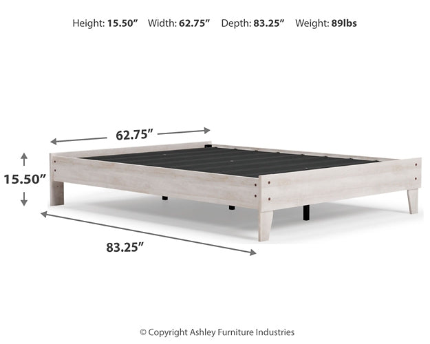 Ashley Express - Shawburn  Platform Bed at Towne & Country Furniture (AL) furniture, home furniture, home decor, sofa, bedding
