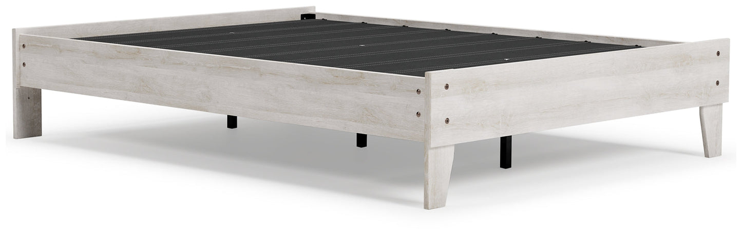 Ashley Express - Shawburn  Platform Bed at Towne & Country Furniture (AL) furniture, home furniture, home decor, sofa, bedding