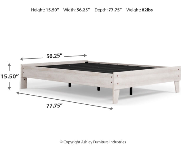 Ashley Express - Shawburn  Platform Bed at Towne & Country Furniture (AL) furniture, home furniture, home decor, sofa, bedding