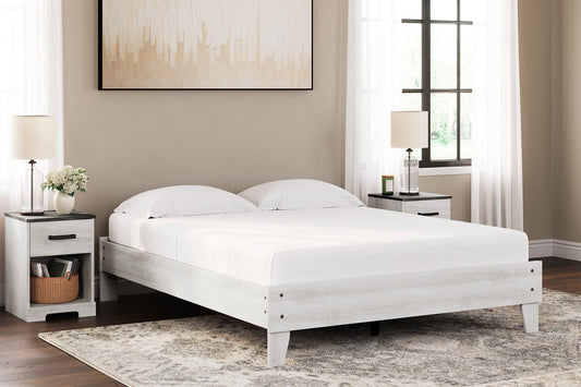 Ashley Express - Shawburn  Platform Bed at Towne & Country Furniture (AL) furniture, home furniture, home decor, sofa, bedding