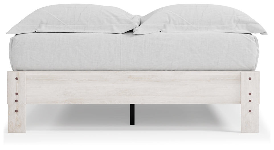 Ashley Express - Shawburn Queen Platform Bed at Towne & Country Furniture (AL) furniture, home furniture, home decor, sofa, bedding